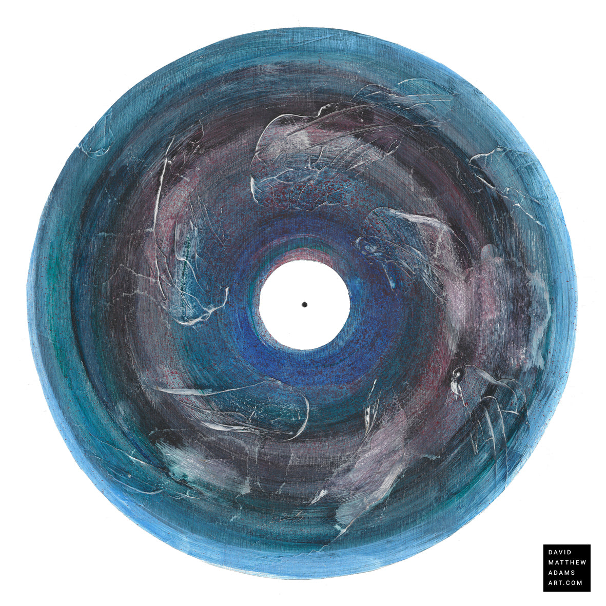 Abstract Art Print 300x300mm (multiple colours available)