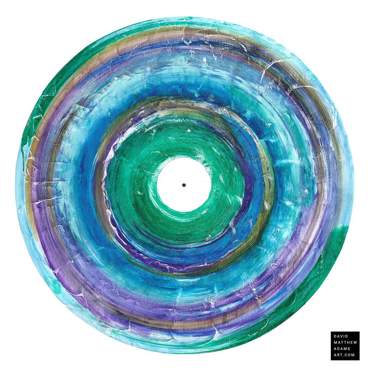 Abstract Art Print 300x300mm (multiple colours available)